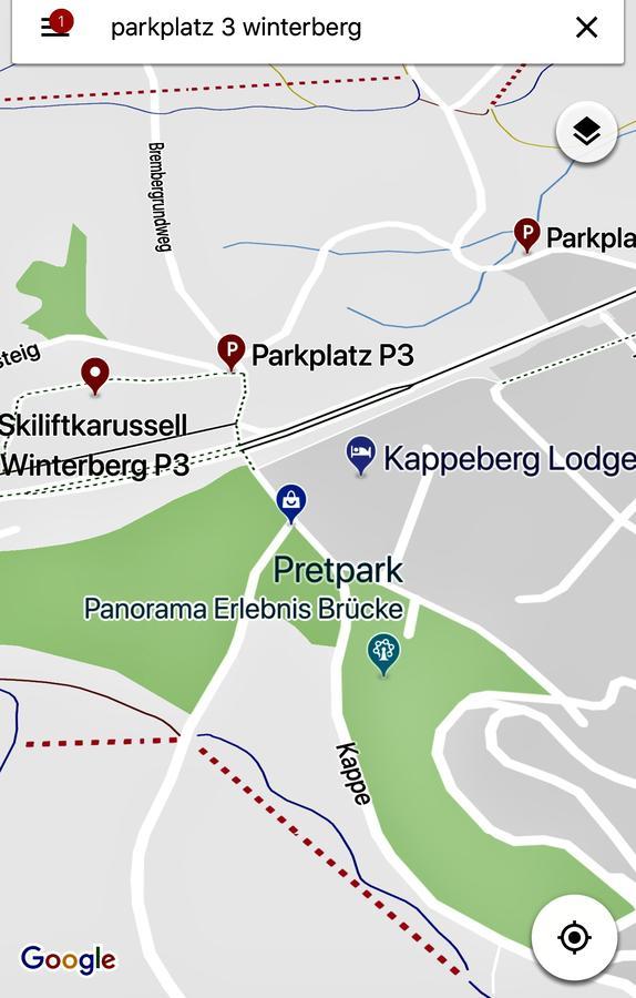 Kappeberg Lodge Winterberg Exteriér fotografie